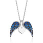 Angel Wing Heart Necklace