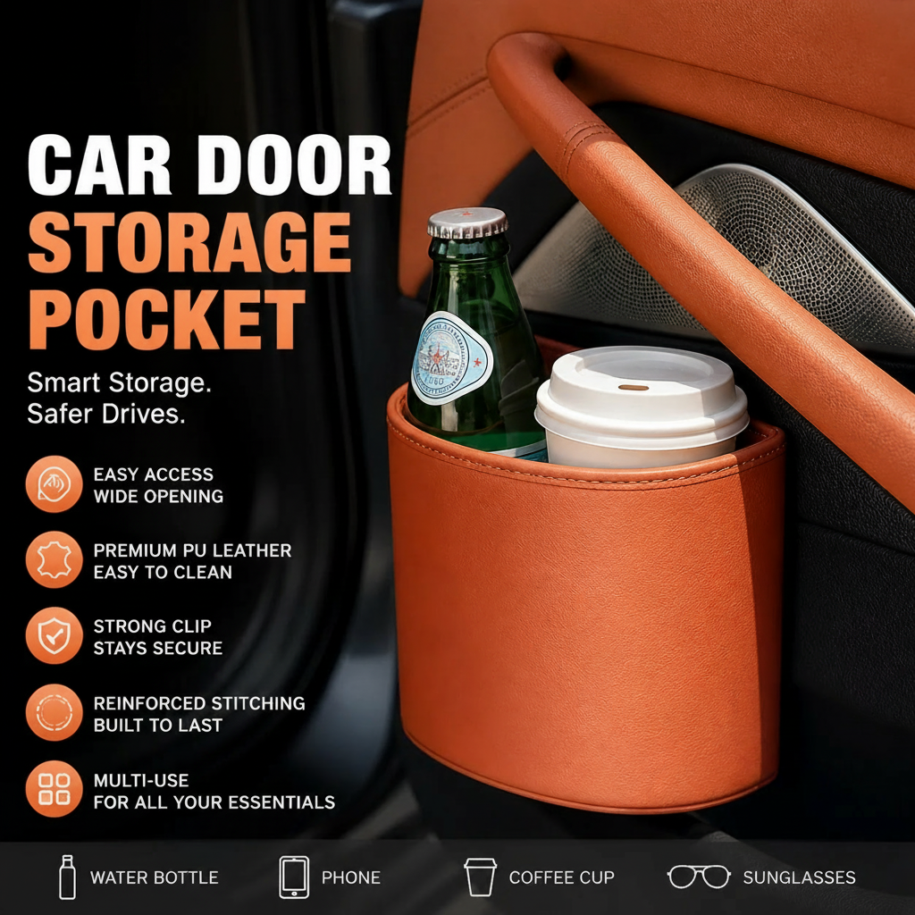 Car Door Storage Pocket - No Watermark