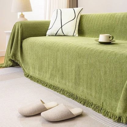 【Christmas Gift】 Herringbone Chenille Sofa Cover