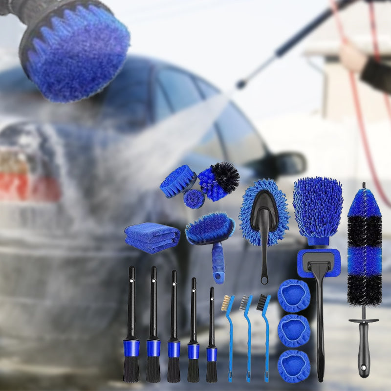 Car Wheel Tire Detailing Brush Set