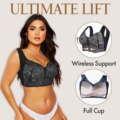 ✨New Arrival✨Comfortable And Supportive Lace Bra For Plus Sizes