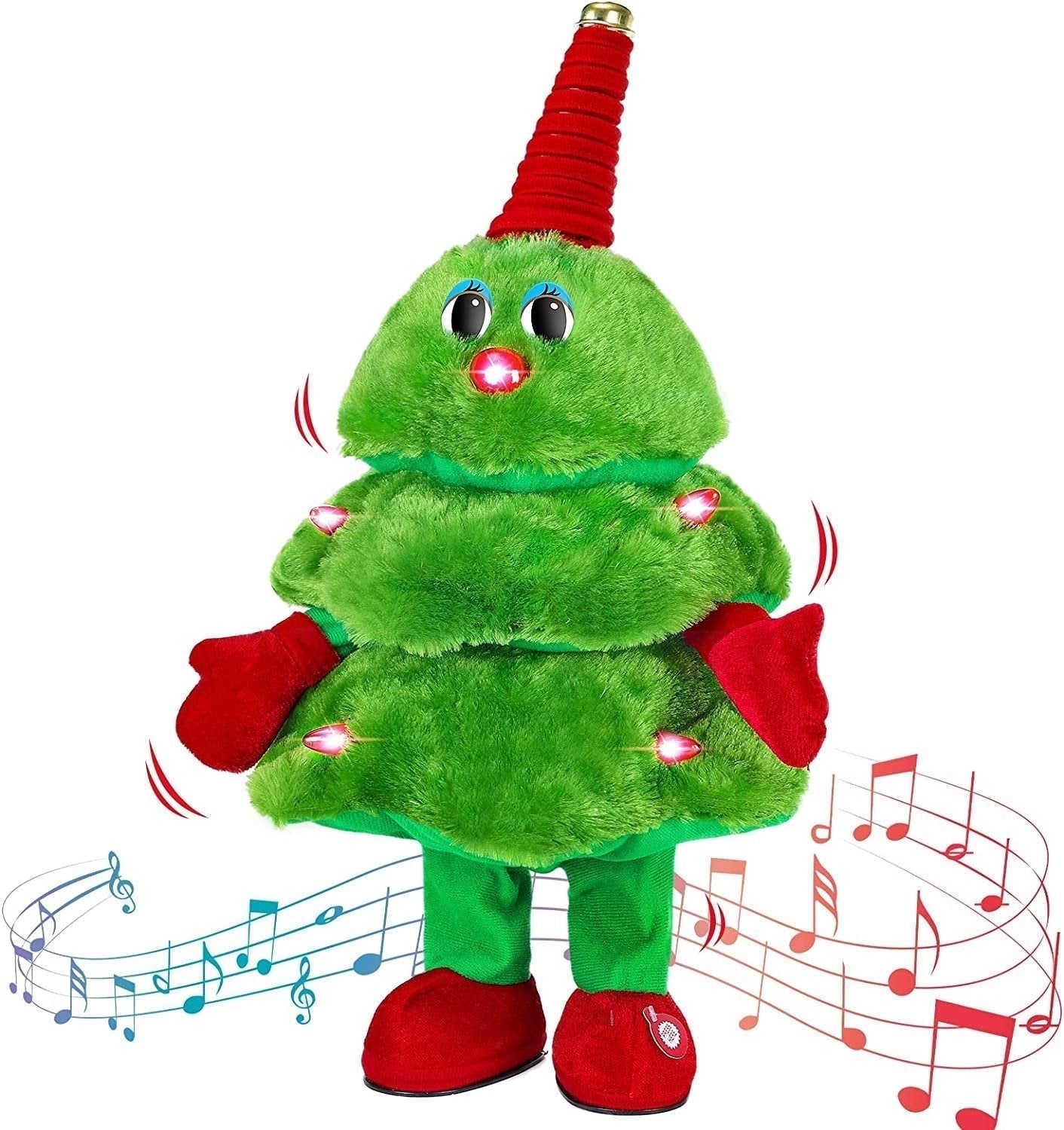 🎵🎄Sing and Dance Rock Christmas Tree Toy🎸🎷