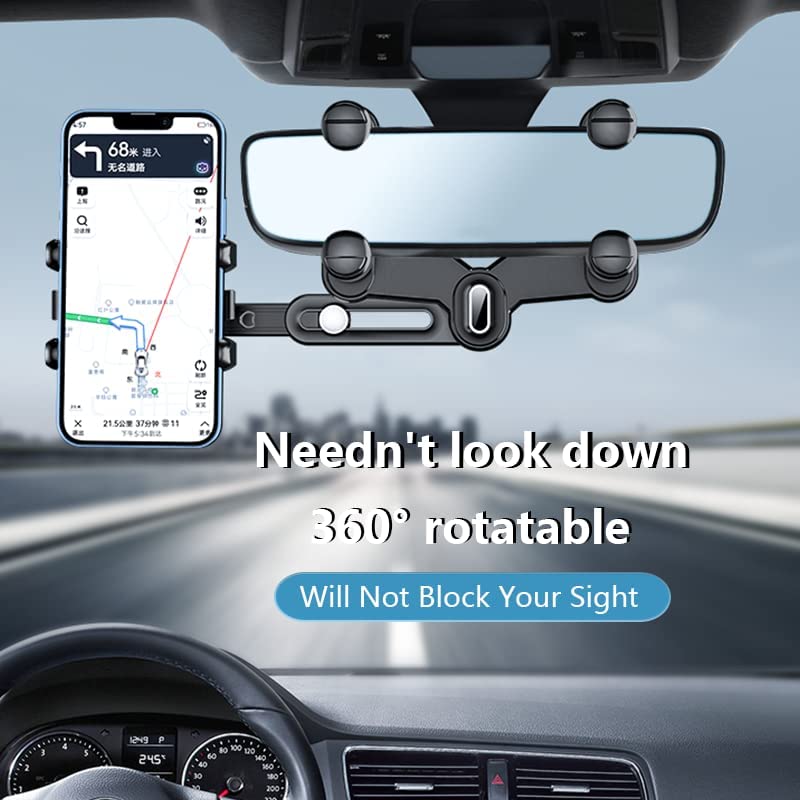 New Rotatable and Retractable Car Phone Holder