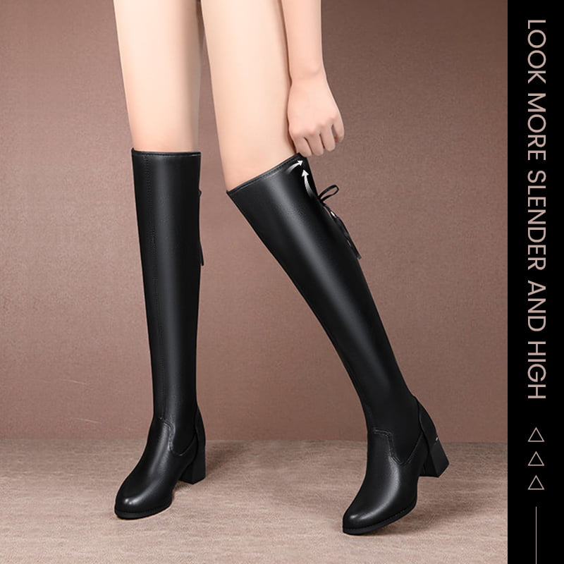 Warm And Fashionable Elastic Boots