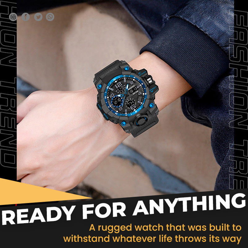 Men's Resin Sport Watch