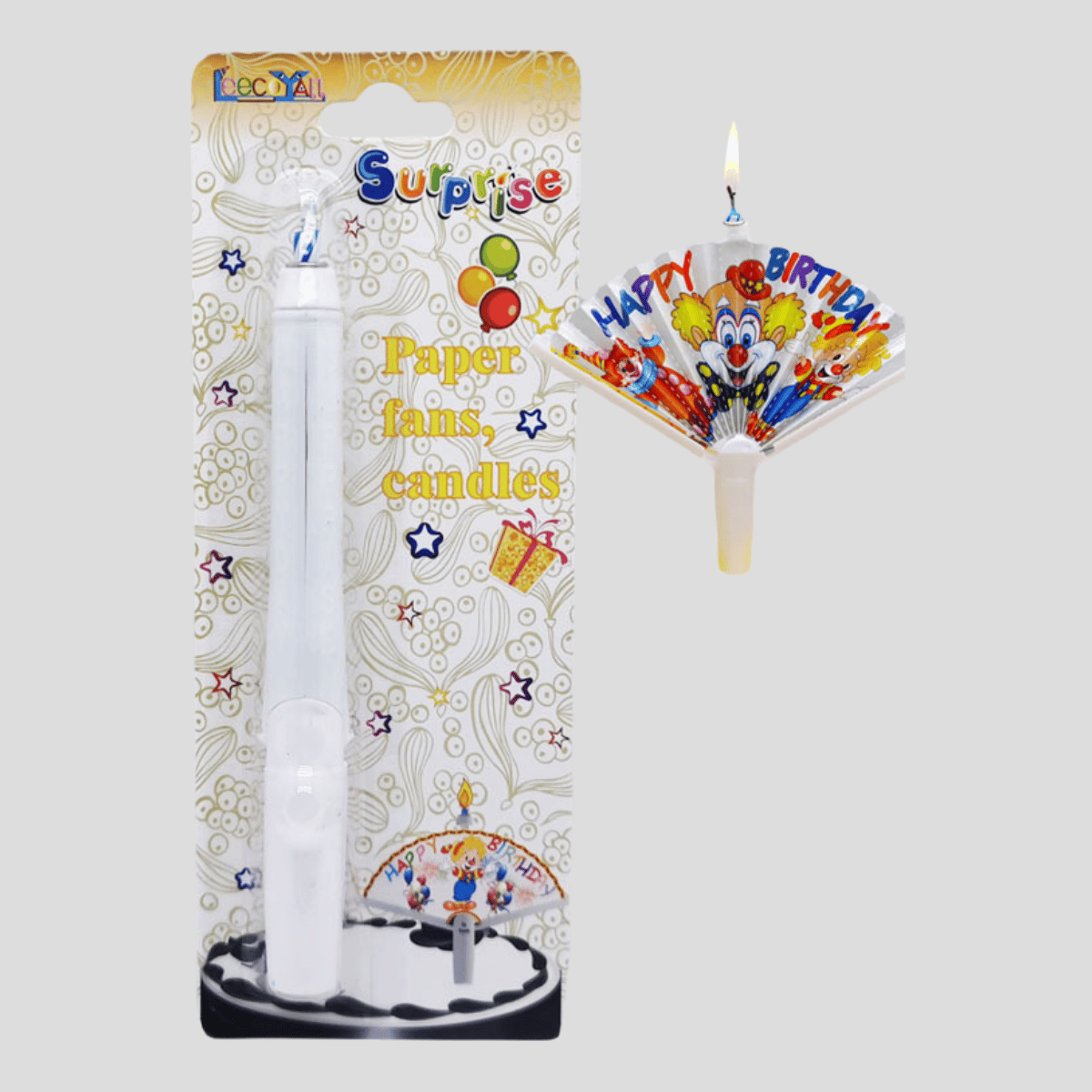 🎂 Reusable Novelty Fan Birthday Candle🔥BUY 5 GET 3 FREE 🎁BEST GIFT FOR LOVED ONE🎁