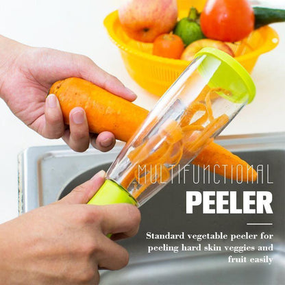 Mintiml Storage Peeler——Peeler With Trash Can