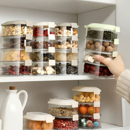 Multilayer Seasoning Storage Box