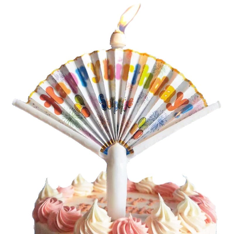 🎂 Reusable Novelty Fan Birthday Candle🔥BUY 5 GET 3 FREE 🎁BEST GIFT FOR LOVED ONE🎁