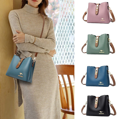 🔥Last Day Sale 49%🔥Women's Casual Bucket Bag with 2 Straps for Carrying