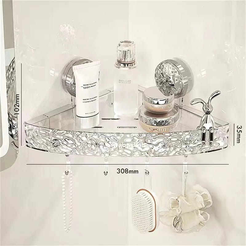 Suction Decorative Home Storage Organizer Shelf