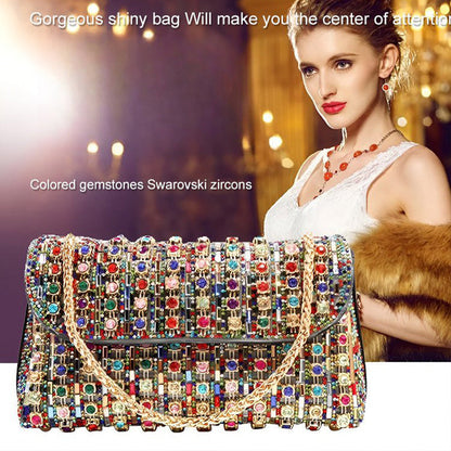 [Gift For Her] Women's Luxury Colorful Rhinestone Bag