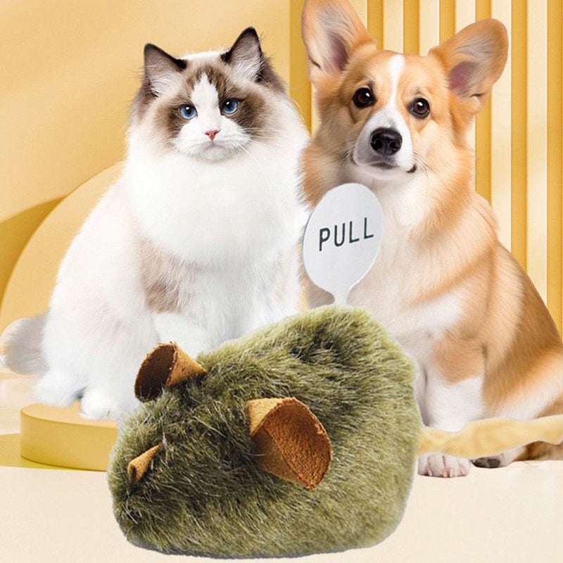 Plush Simulation Mouse Toy with Sound for Cats