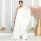 Casual Elegant One-Shoulder Patchwork Jumpsuit for Women