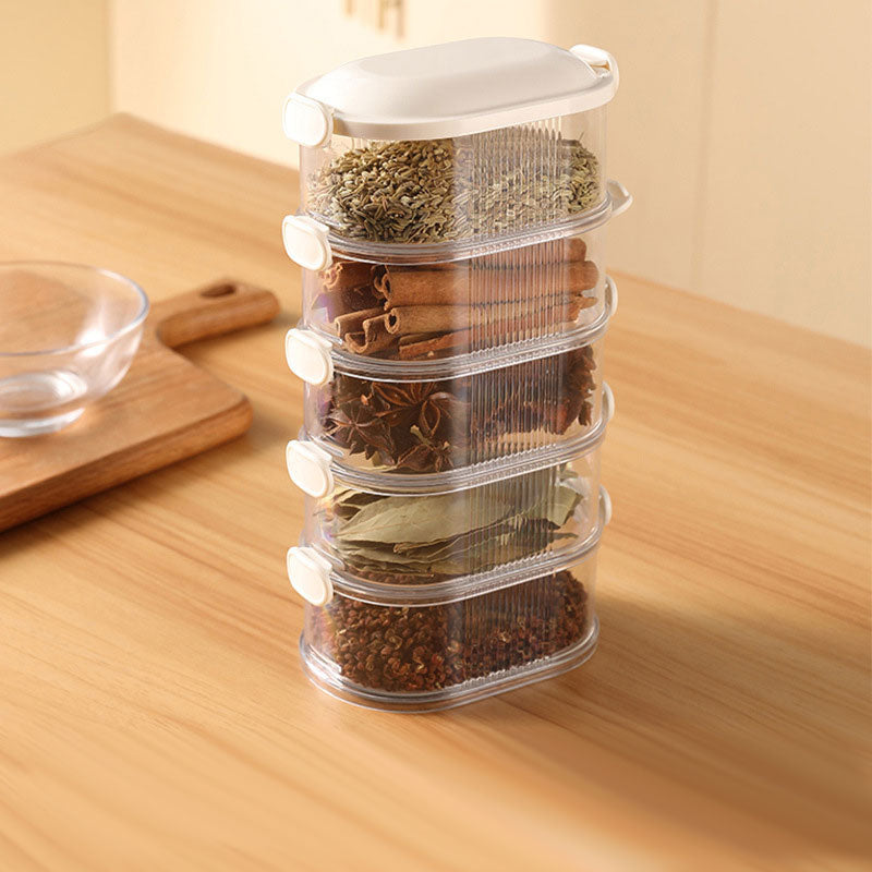 Multilayer Seasoning Storage Box