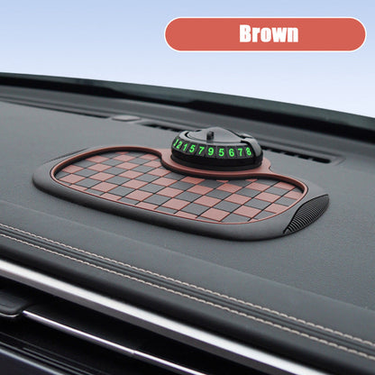 Multifunctional Auto Phone Holder Anti-Slip Dashboard Mat