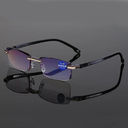 New Sapphire High Hardness anti-blue Dual-Use Reading Glasses