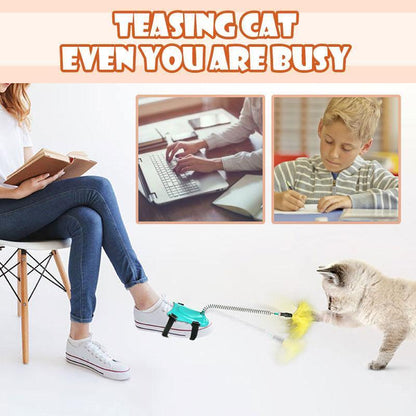 Hands-Free Cat Teaser Toy