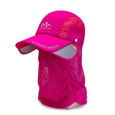 Retractable Brim Outdoor/Fishing/Riding/Climbing Sunblock Hat