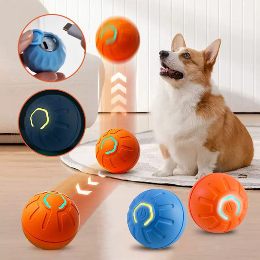 Interactive Pet Toy Automatic Rolling Ball