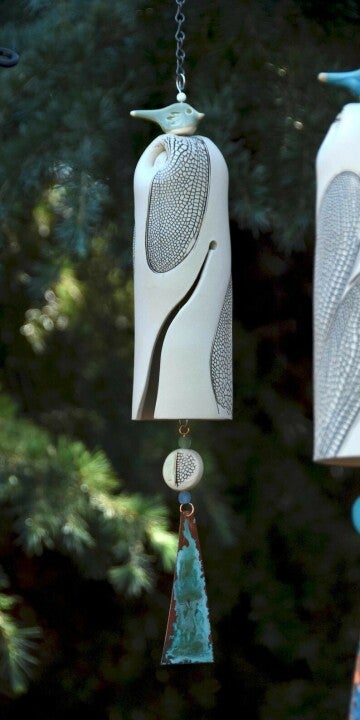 Beautiful Rustic Dragonfly Wind Chimes