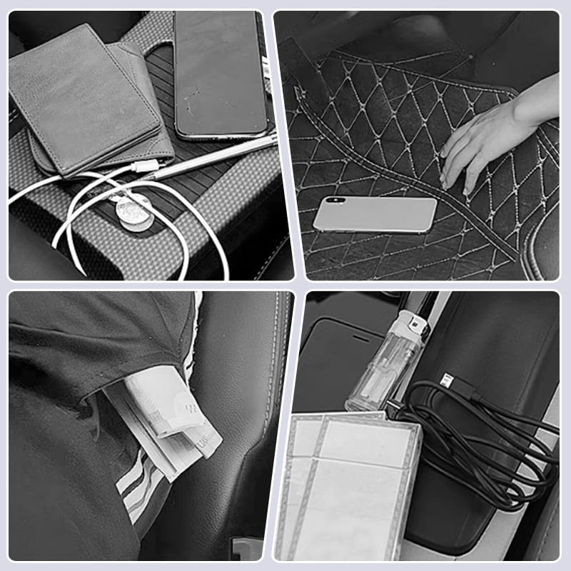 Car Backseat Organizer with Foldable Table Tray