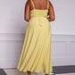 Lulah Drape Maxi Dress with Built-in Bra