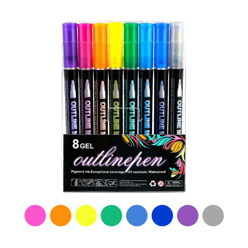 Coloring Lightstick Graffiti Highlighter Pens