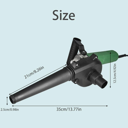 Angle Grinder Converted Into Blower / Vacuum Cleaner