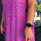 Fashionable Plus-size Print Dress