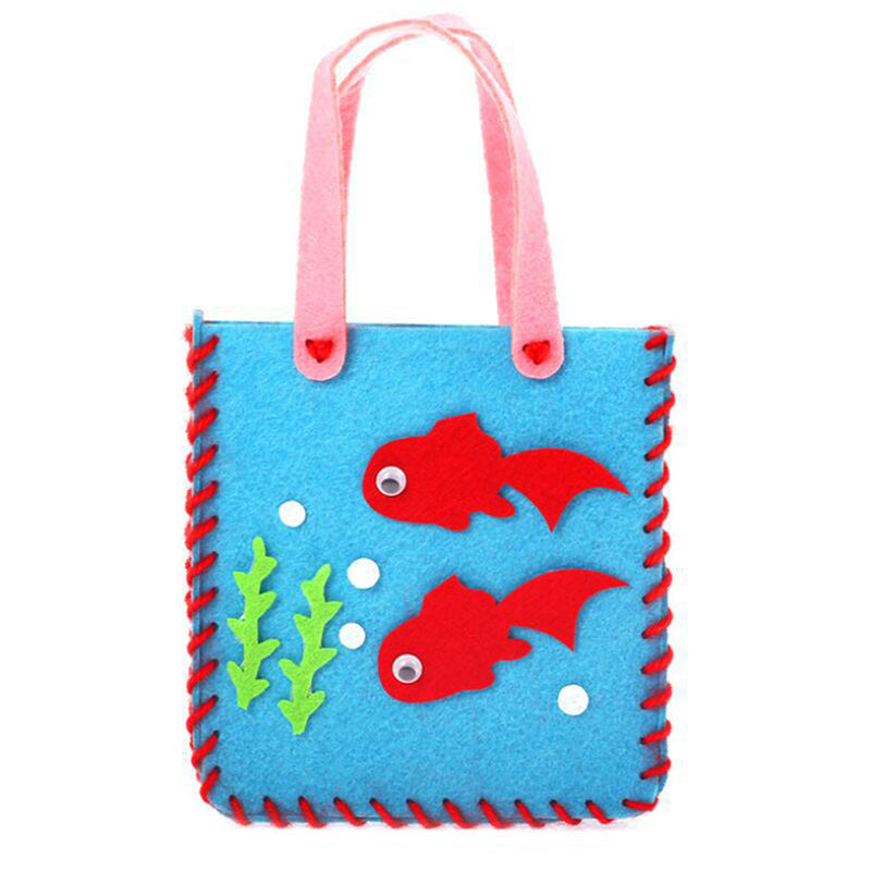 🎁Christmas sale☃️Kids' Sew & Stick DIY Felt Craft Bag