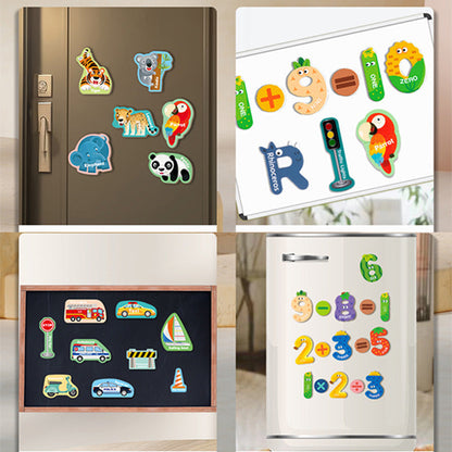 Magnetic Letters And Numbers - Kids Learning Toys