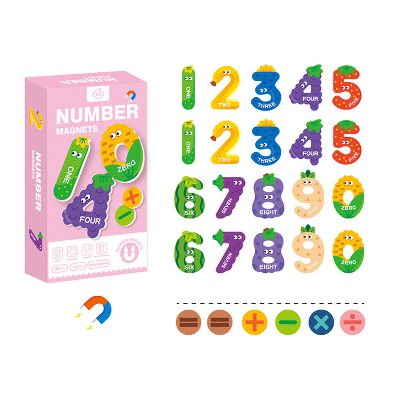 Magnetic Letters And Numbers - Kids Learning Toys