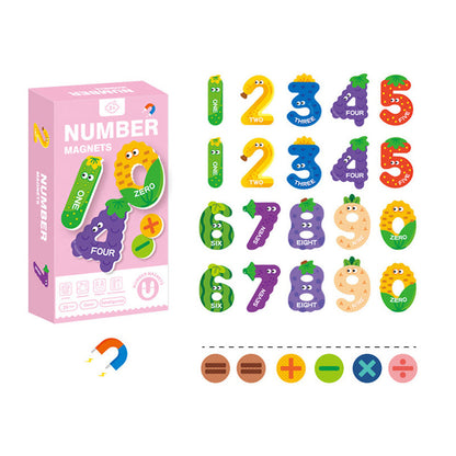 Magnetic Letters And Numbers - Kids Learning Toys