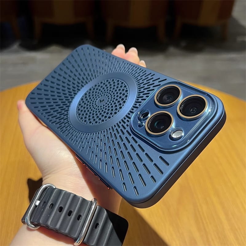 Breathable Cooling Mesh Phone Case for iPhone