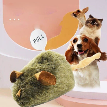 Plush Simulation Mouse Toy with Sound for Cats