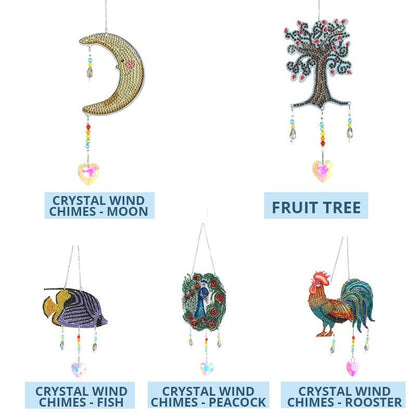 Diamond DIY Painted Wind Chime Charm