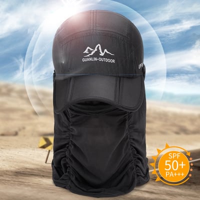 Retractable Brim Outdoor/Fishing/Riding/Climbing Sunblock Hat