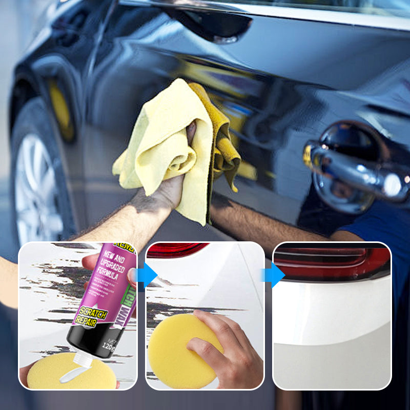 Car Scratch & Swirl Remover Wax with Sponge