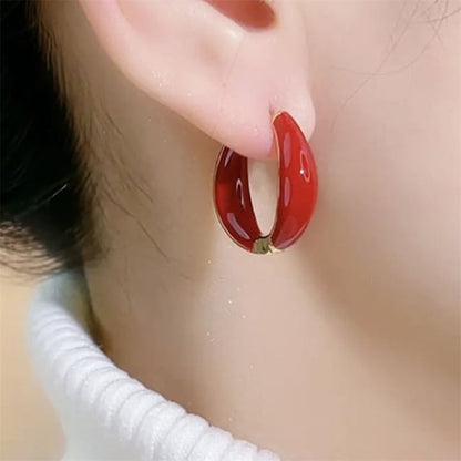 Elegant & Fashionable Hoop Earrings