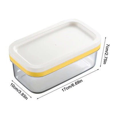 Butter Box With Lid Butter Tray | Cutting Mesh Rectangular Kitchen Airtight Storage Crisper