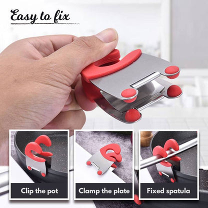 Cookware Side Clip Rest Holder