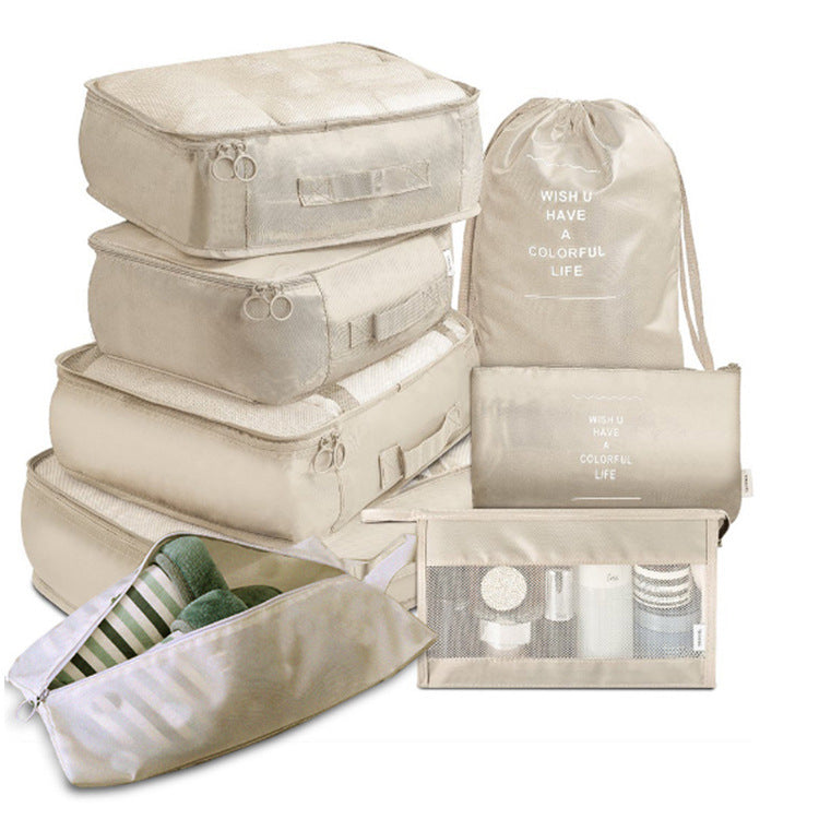 Set of 8 Travel Assortment Storage Bags