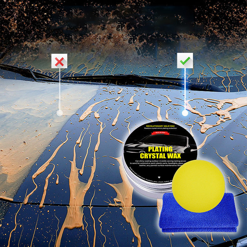 Solid Crystal Car Wax Kit&Scratch Resistance and Polishing for Cars ...