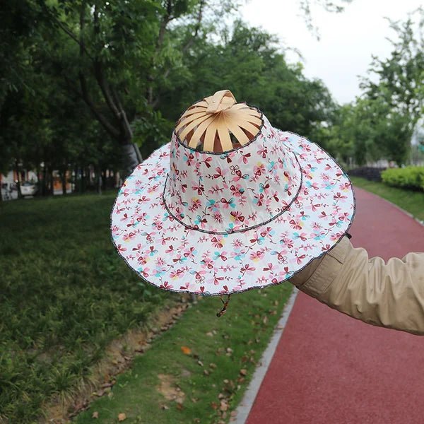 Fashionable Bamboo Fan Hat