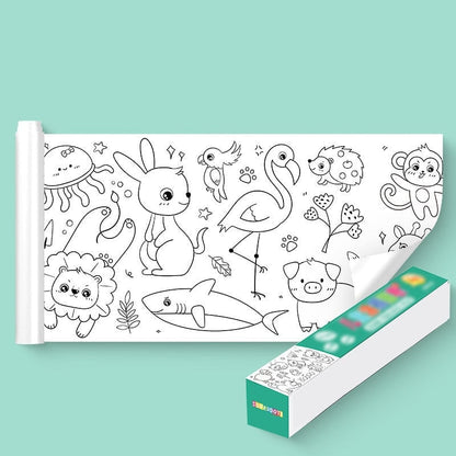 CHRISTMAS HOT SALE - Children's Drawing Roll