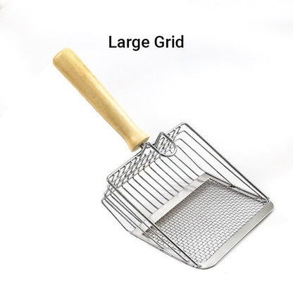 Stainless Steel Mesh Cat Litter Scoop