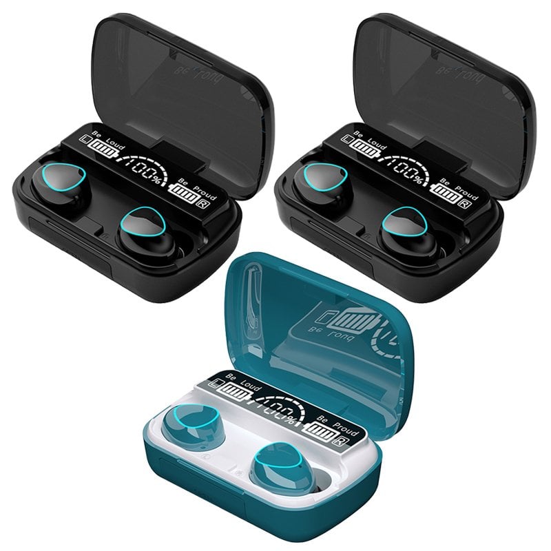 TWS BLUETOOTH 5.1 EARPHONES WATERPROOF CHARGING BOX