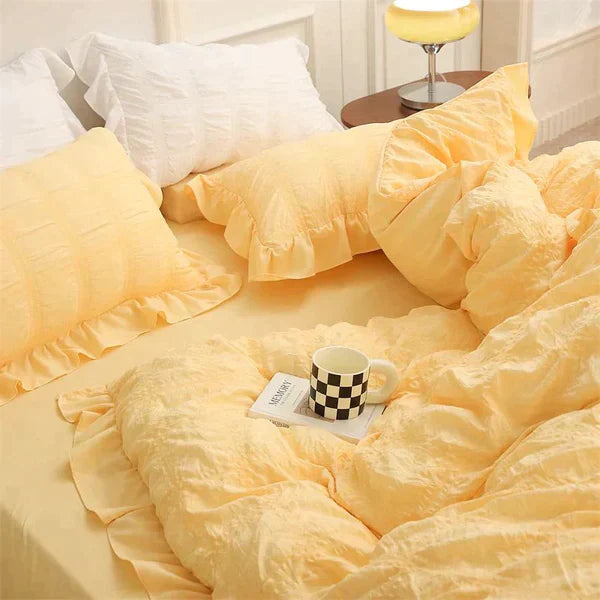 Cool Skin Friendly Lace Blanket 4 Piece Set (🔥Four Pieces Set In Special Hot Sale)