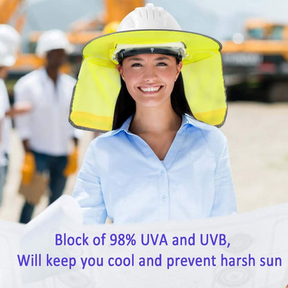 Hard Hat Sun Shield